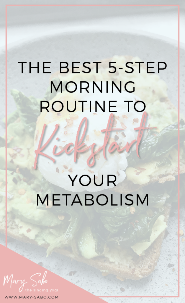 The Best 5-Step Morning Routine to Kickstart Your Metabolism