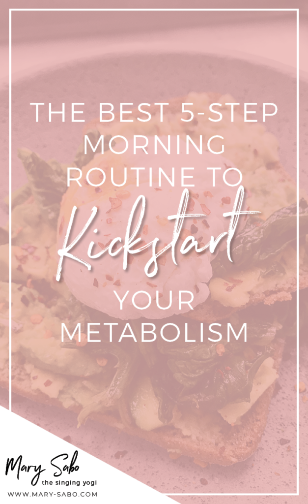 The Best 5-Step Morning Routine to Kickstart Your Metabolism
